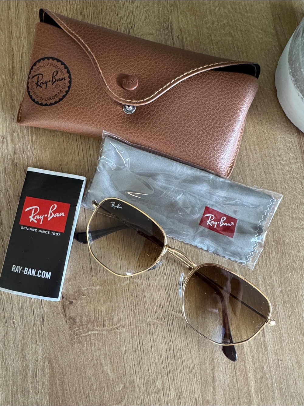 Ray Ban Hexagonal wire frames